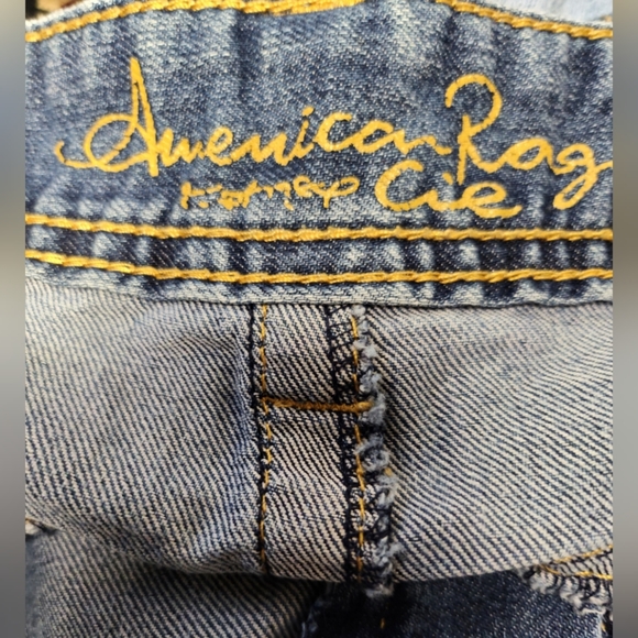 AMERICAN RAG CIE ZIP LEG ANKLE JEANS - Picture 4 of 6
